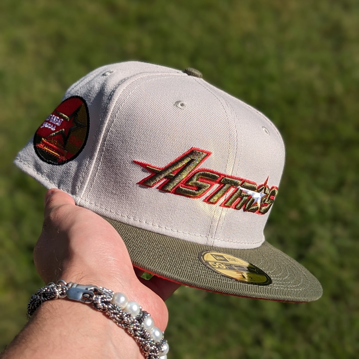 New Era Houston Astros 35th Anniversary Spanish Olive Edition